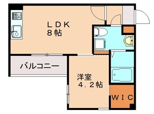 rise博多南の物件間取画像